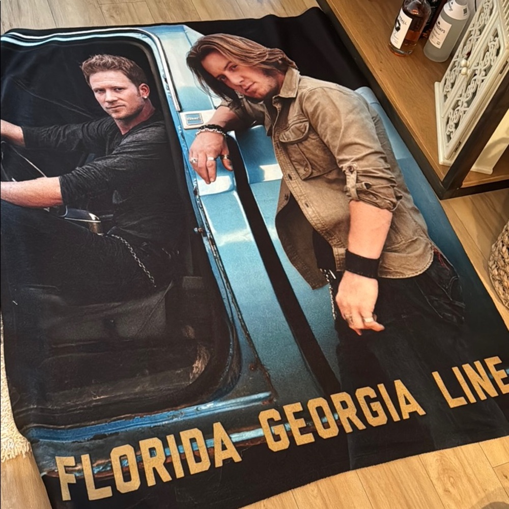 Florida Georgia Line blanket